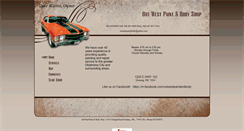 Desktop Screenshot of outwestpaintbody.com